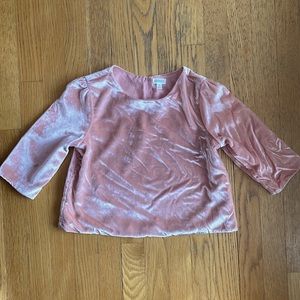 Gymboree Pink Velvet girls tunic top💕